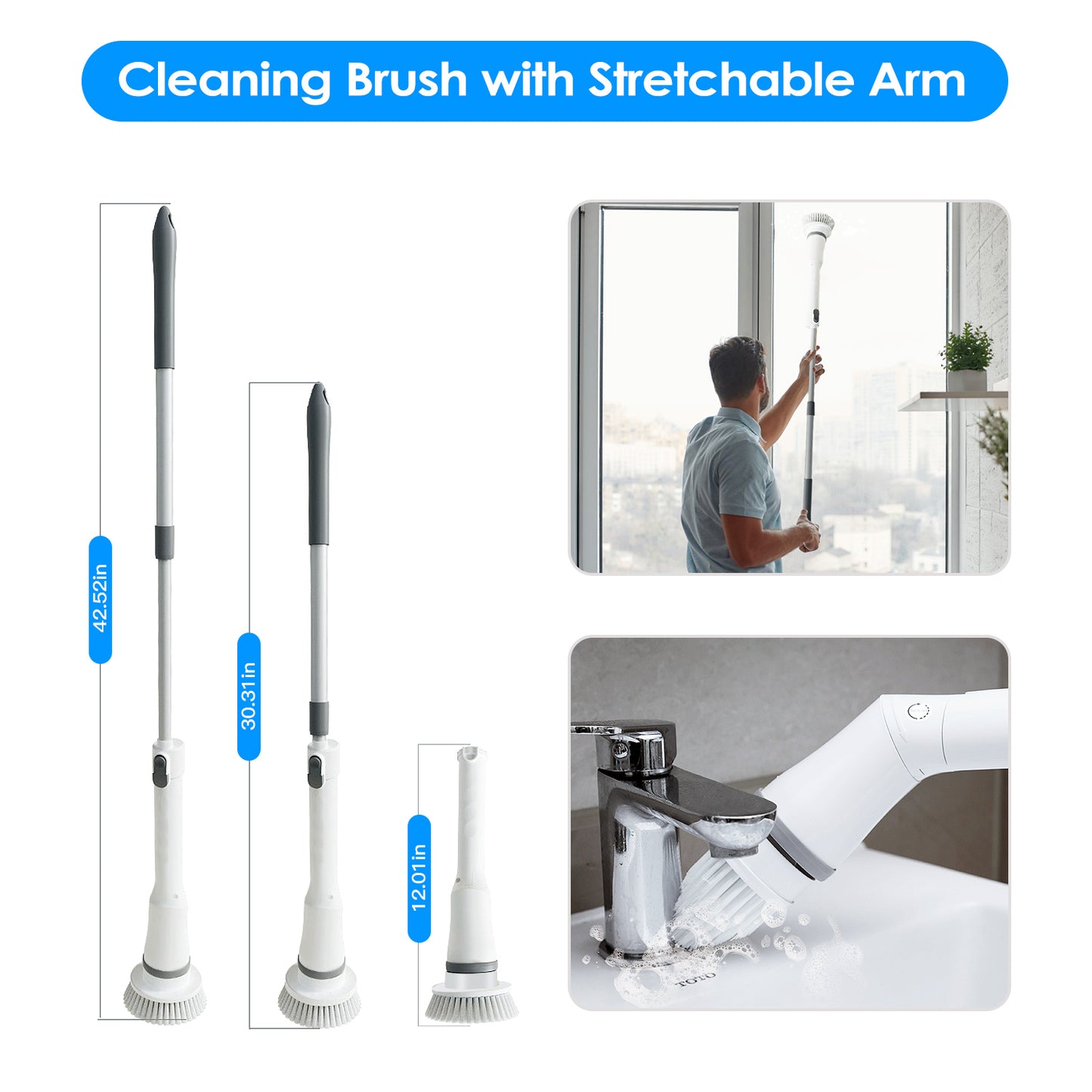 Electric Cleaning Scrubber Pro